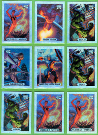 1994 Marvel Masterpieces Silver Holofoil Cards SOLD INDIVIDUALLY