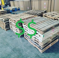 PALLETS for sale IN STOCK ready NOW dry, fixed, dock level load