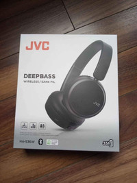 BNIB JVC Deepbass Wireless Headphones