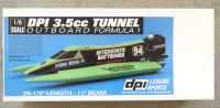Vintage DPI RC Tunnel Boat