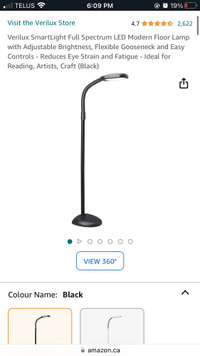 Verilux SmartLight LED floor lamp