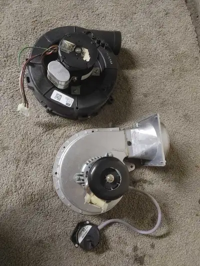 two furnace inducer fans, View more