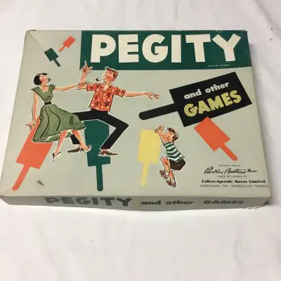Parker Brothers Pegity Game, View more