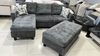 Sectional Sofa with Ottoman, View more