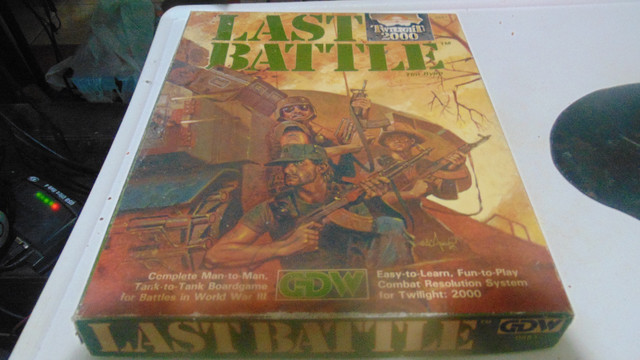 1989 GDW Last Battle Board Game in Toys & Games in Windsor Region