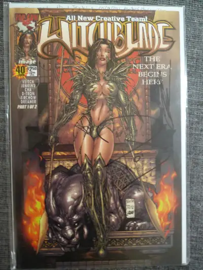 Witchblade #40 Image Comic - signed by artist Paul Jenkins, View more