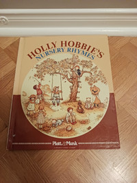 1977 - HOLLY HOBBIE NURSERY RHYMES hardcover book