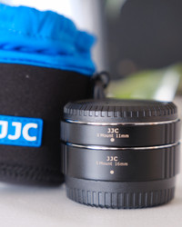 JJC Macro Extension Tubes for Fujifilm X-mount - 11mm and 16mm