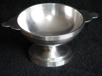 R. Wallace, Clarendon Hotel, Silver Plated Ice Cream Dish