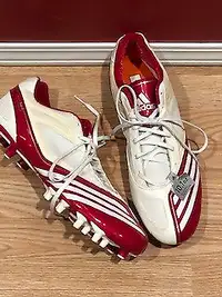 Adidas Red/White Football Cleats