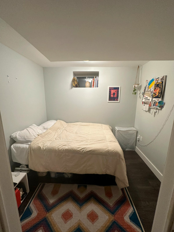 One room in two bedroom apartment for rent in Dundas West!! Room