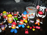 Playskool Friends Mr & Mrs  Potato Head Huge  Toy Lot