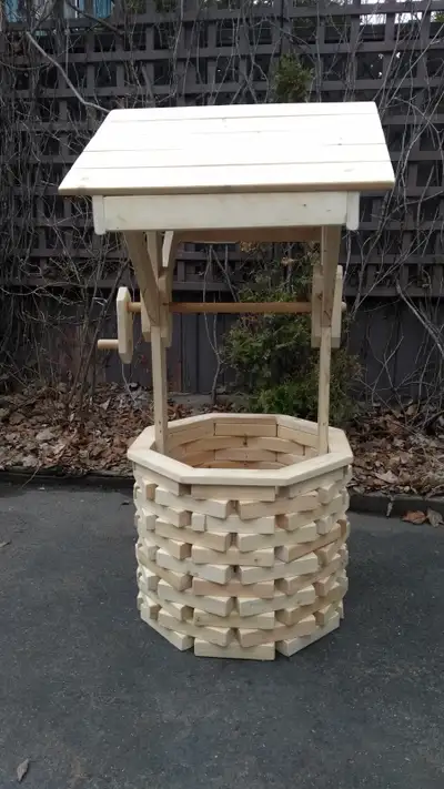 wooden wishing wells, View more