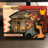 Pokemon Celebrations Lance’s Charizard V Collection Box SEALED