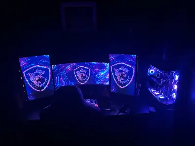 Built this Pc , barely played it. I lost interest in gaming about a month after I built it . Comes w...