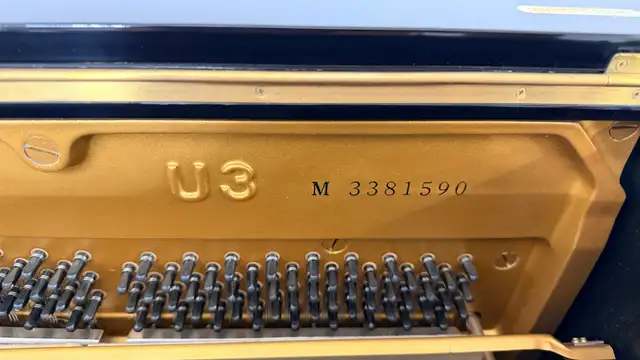 Piano YAMAHA U3 in Pianos & Keyboards in City of Montréal - Image 6
