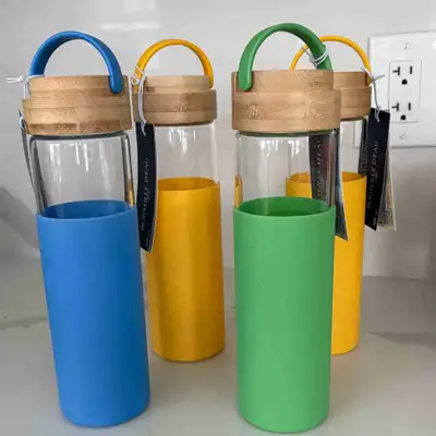 New glass water bottle , View more