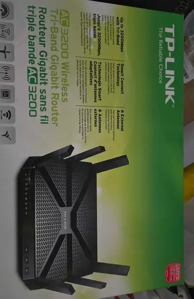 TP-Link AC3200 Wireless Tri-Band Router, View more