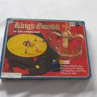 1977 ORDA KING'S GAMBIT THE ROYAL SPINNING BOARD GAME JEU RARE