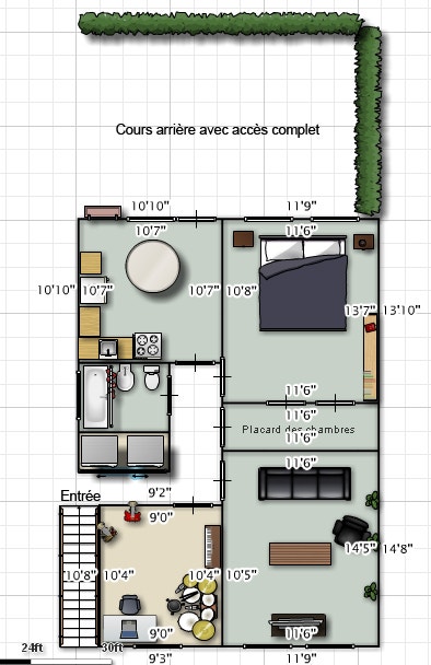 Ahuntsic, 4 1/2 ensoleillé, 2 chambres- SEPTEMBRE 2026 — photo 1