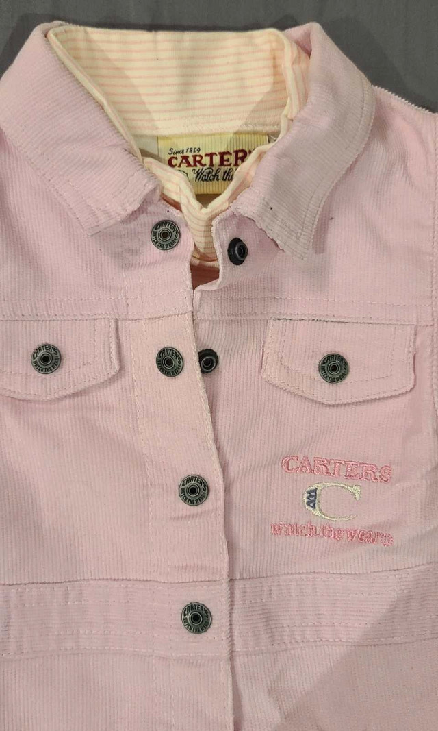 NEW! Girls Pink 2 Piece Corduroy Dress! Size 2T in Clothing - 2T in Mississauga / Peel Region - Image 2