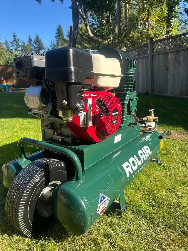 rolair gas wheel barrow compressor  in Power Tools in Delta/Surrey/Langley - Image 2