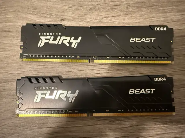 Kingston FURY Beast DDR4 3200MHz CL16 32GB (2×16GB)