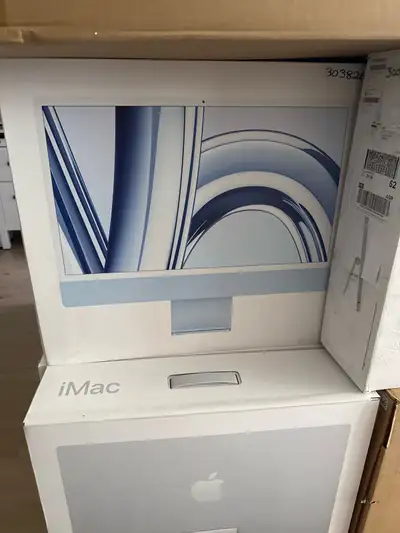 iMac 24” new sealed, View more