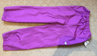 New Oshkosh Unisex Splash Rain Pants 8 Purple New