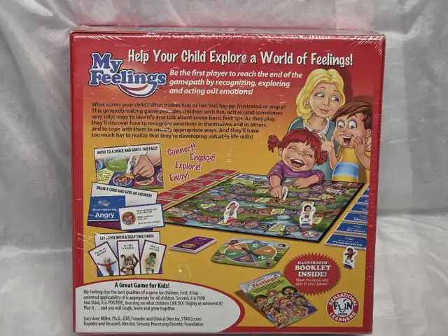 My Feelings Fun Family Game Exploring Emotions Thought Fun new