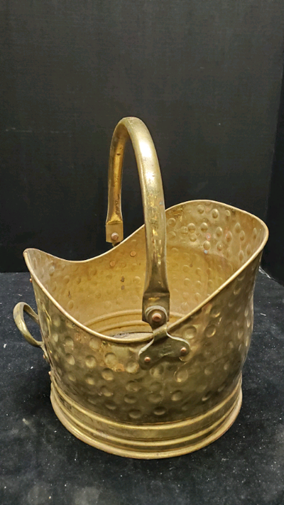 ANTIQUE ENGLISH COAL BUCKET, View more
