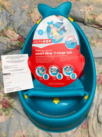 Skip Hop Moby Smart Sling 3 Stage Tub Baby to Toddler bath