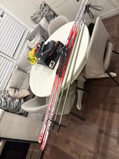 Cross country ski set eu 45 new boots with 206cm skis nnn , View more
