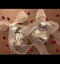 Custom Ornaments - 3 styles to choose from! 