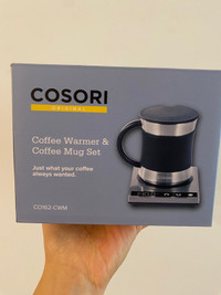 (NEW!!) COSORI-Coffee warmer& Mug set