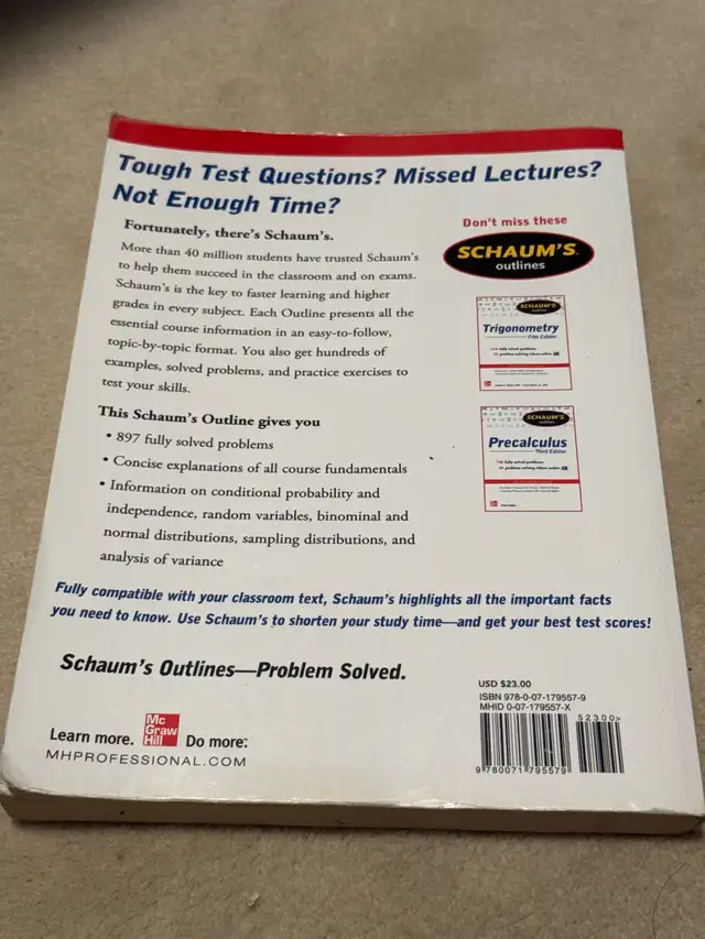  Probability and Statistics63611956353025121