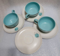 Florence melmac cups and saucers