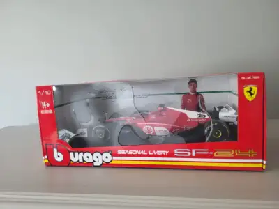 Bburago 1/18 Ferrari SF-24 Leclerc Seasonal Livery NEW, View more