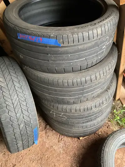 These are Continental Extreme Contact tires, size 245/40/19, perfect for your vehicle. This is a set...