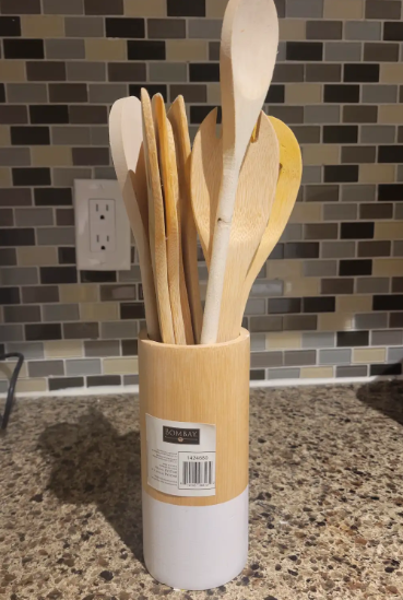 Bombay Wooden Kitchen Spoon Set, View more