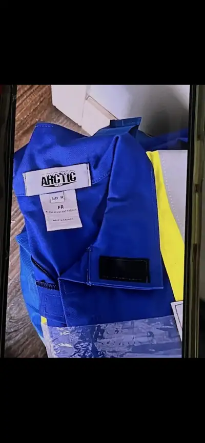 FR coveralls., View more