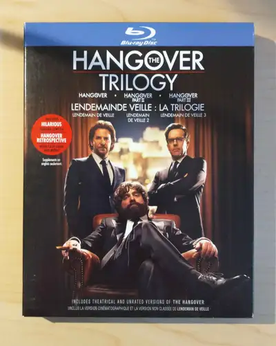 The Hangover Trilogy BluRay, View more