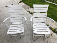 Pair of Triconfort Vintage Lawn Chairs