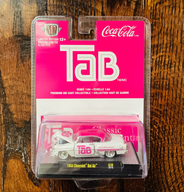 M2 Machines Die-Cast Coca-Cola TAB 1954 CHEVROLET BEL AIR  in Toys & Games in Mississauga / Peel Region