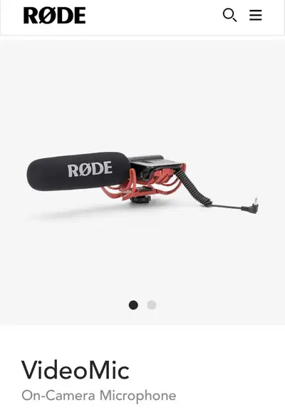 On-Camera Rode Microphone, View more