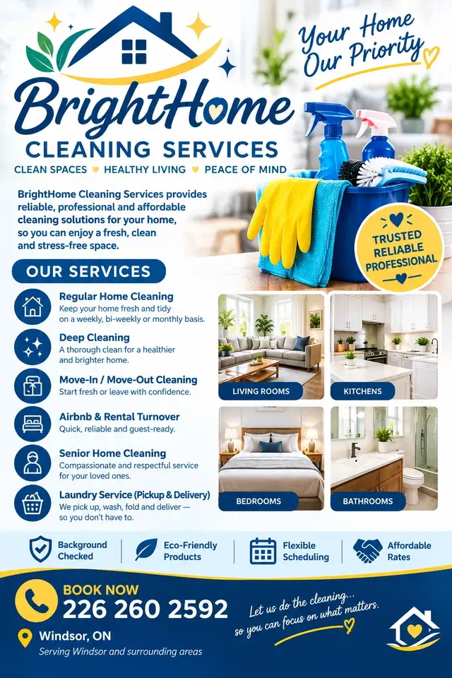 Cleaning services 