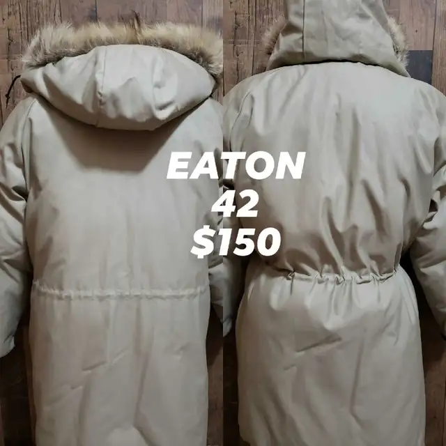 Down parka men's size 42 in Men's in Calgary - Image 4
