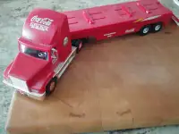 Coca- Cola Mack Truck Tractor with Transport Trailer