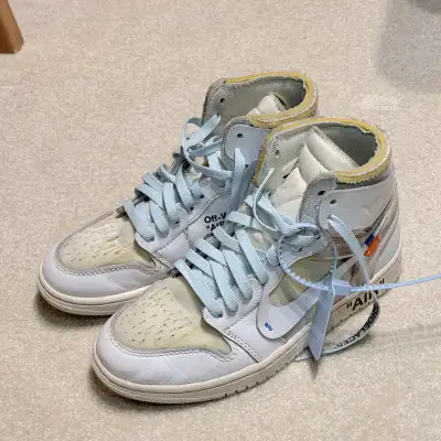 OFF-WHITE x Jordan Air Jordan 1 High White the ten, View more