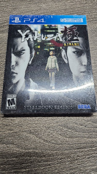 Yakuza Kiwami Steelbook and Game for PS4